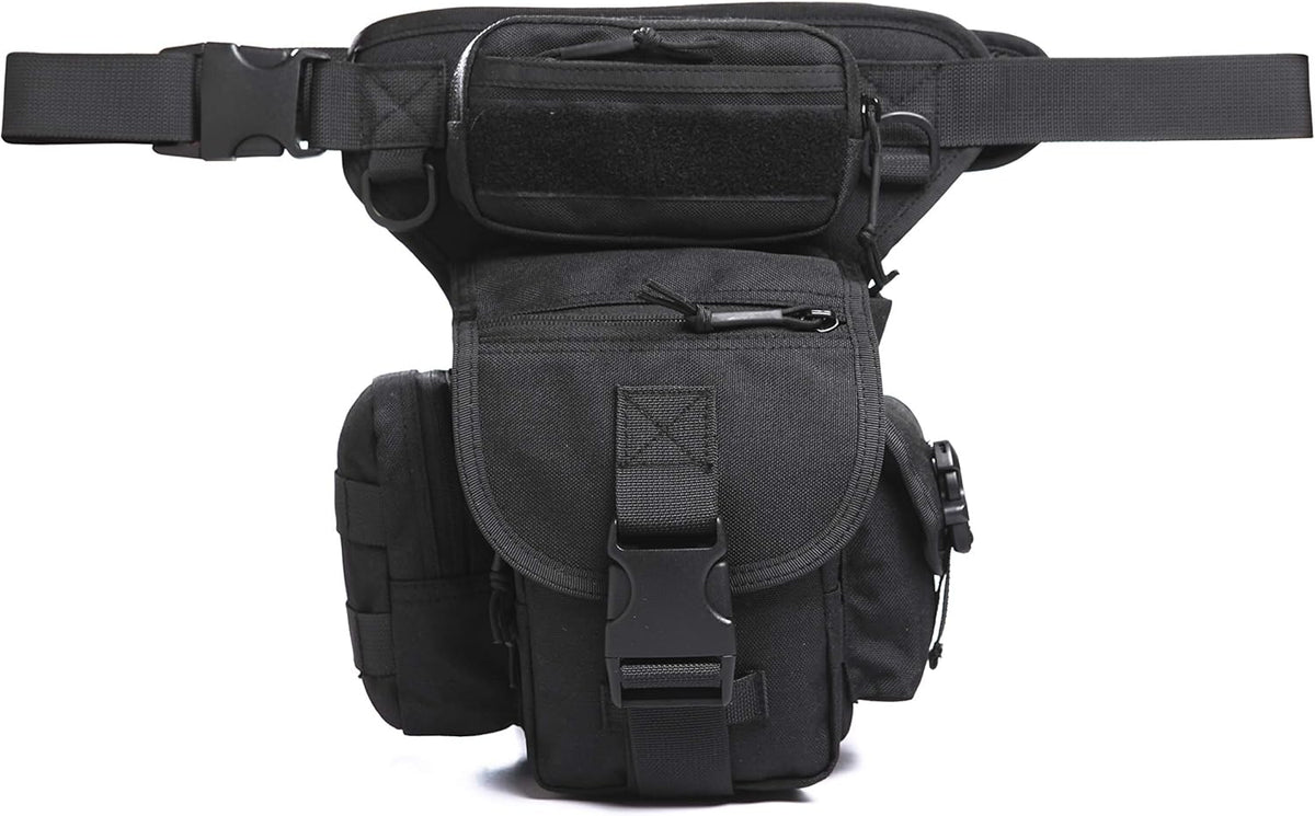 Drop Leg Tactical Bag with Insulated Bottle Pouch