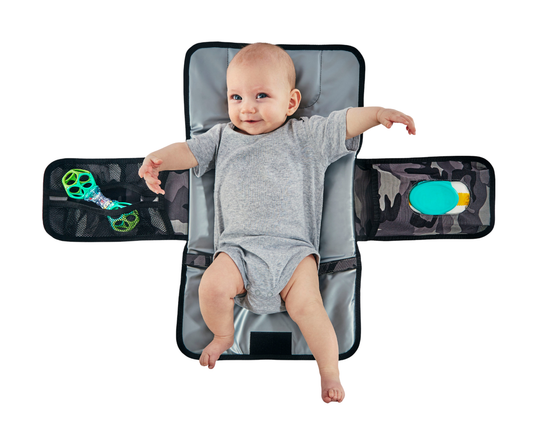 Baby Camo Portable Diaper Changing Pad – Waterproof & Foldable