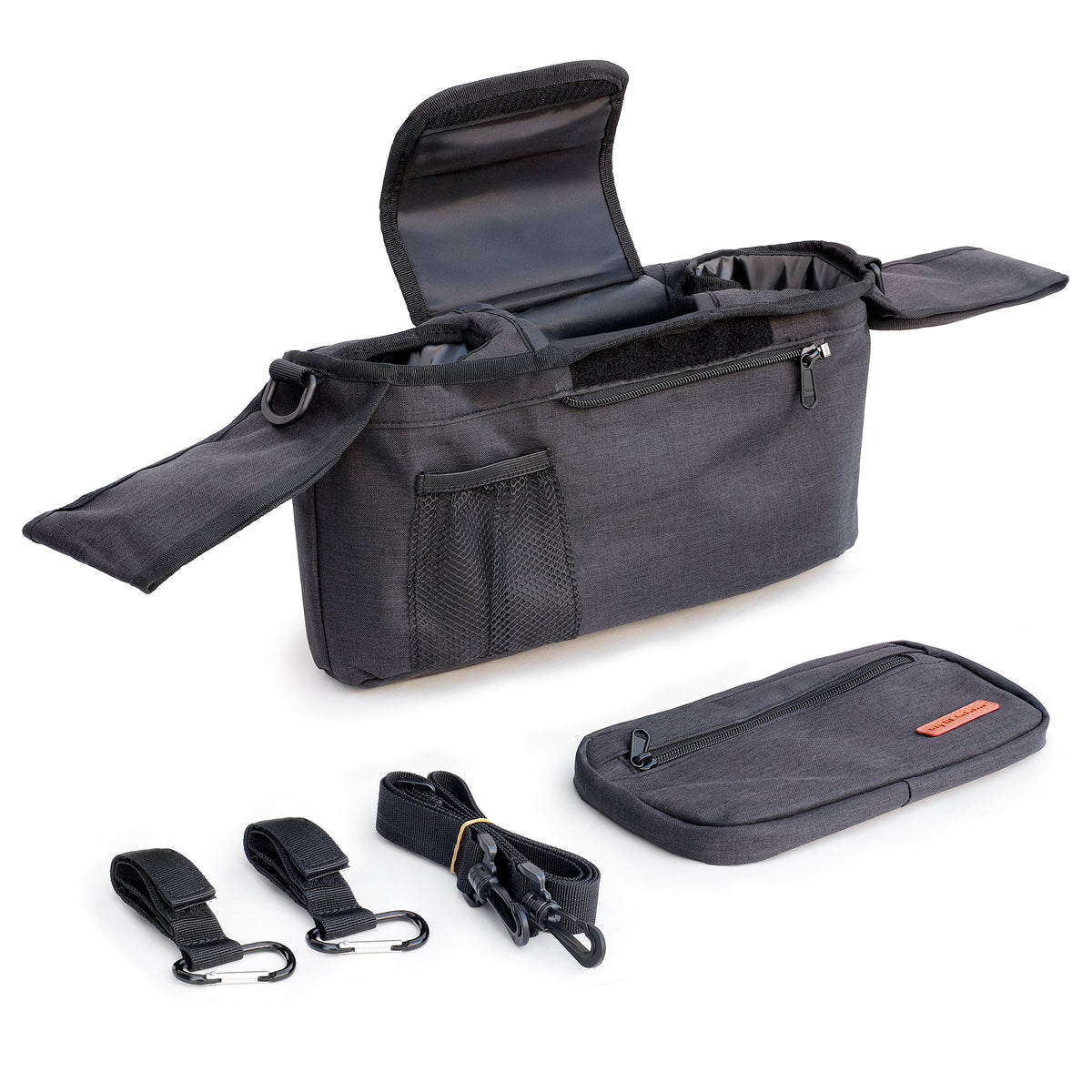Universal Baby Stroller Organizer with Cup Holder & Phone Pocket